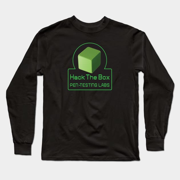 Hack the Box - Pen Testing Labs Long Sleeve T-Shirt by Cyber Club Tees